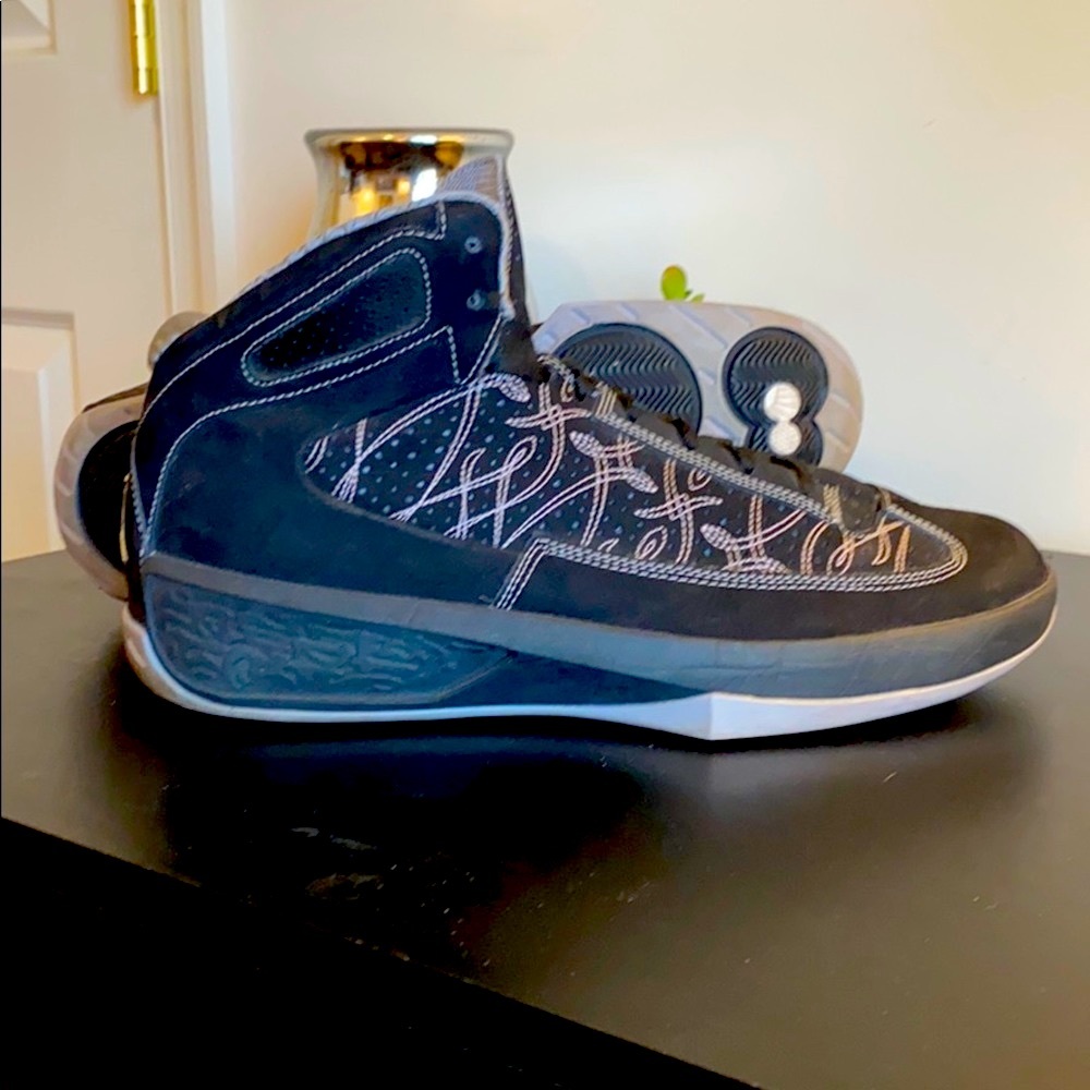 Nike Air Jordan black nubuck